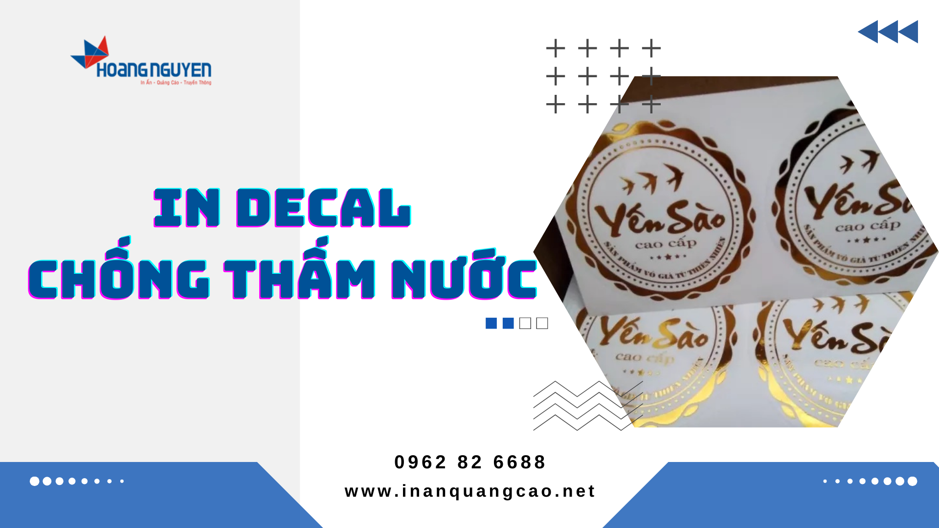 Địa chỉ in decal chống thấm nước bền đẹp - giá tốt