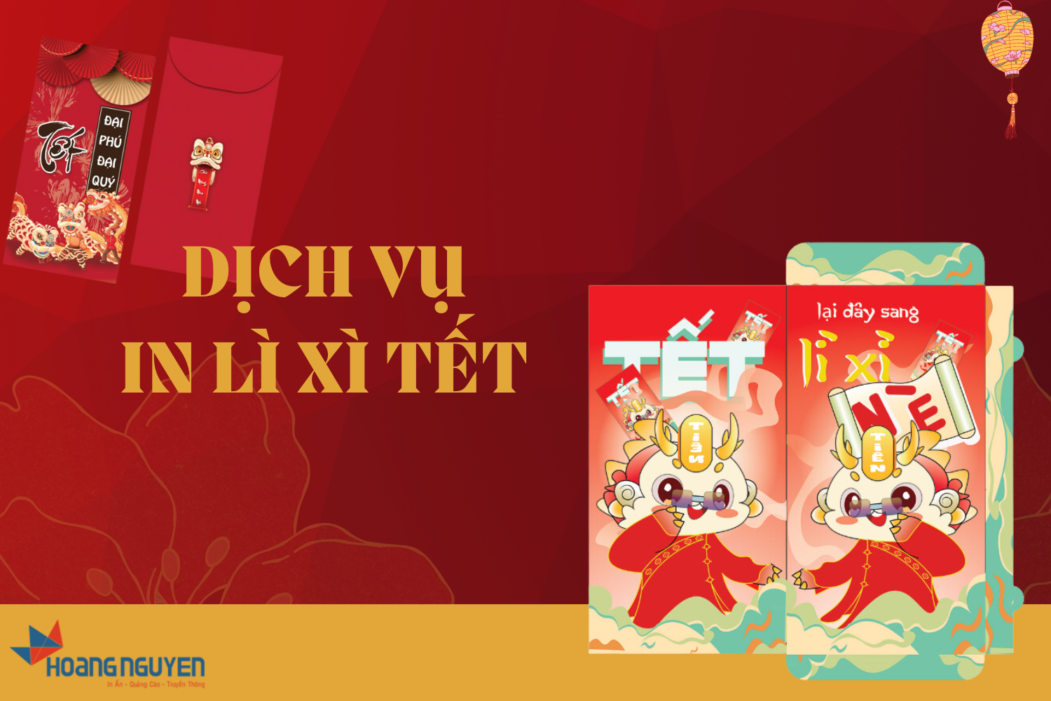 Dịch vụ in lì xì Tết