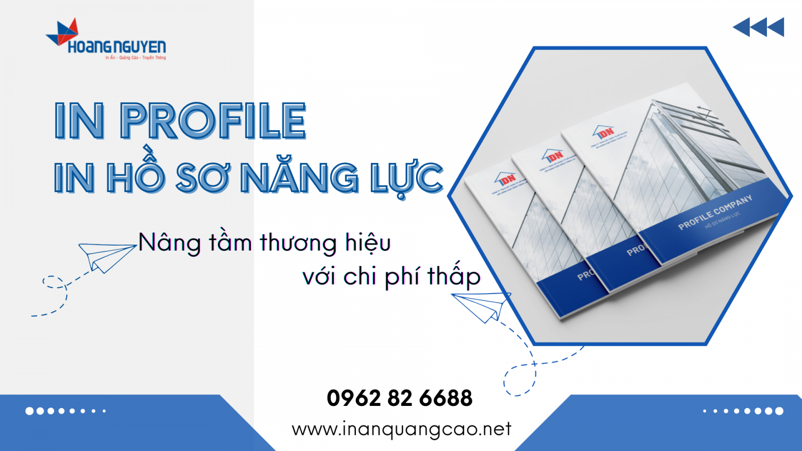 In profile - in hồ sơ năng lực chuyên nghiệp