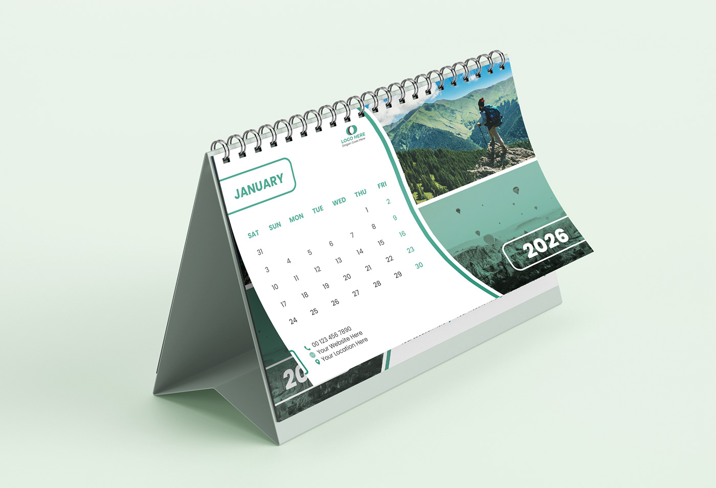 Mẫu in lịch để bàn