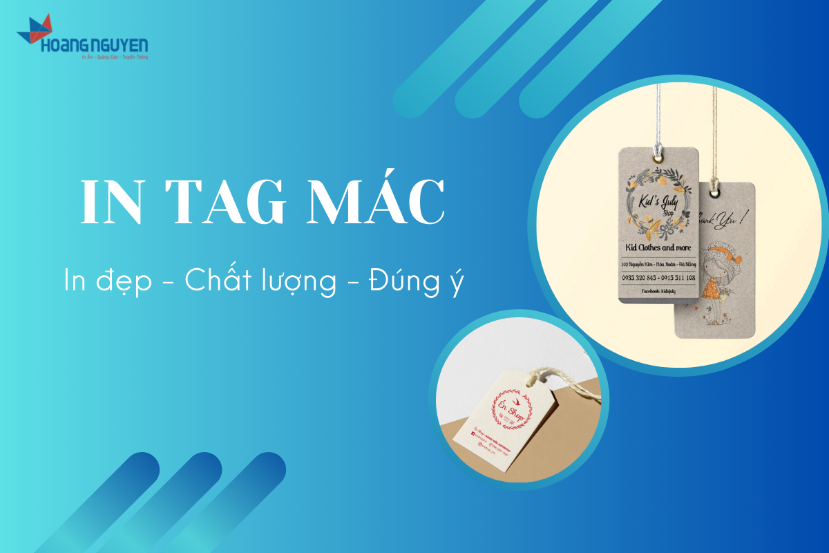 In tag mác chất lượng cao